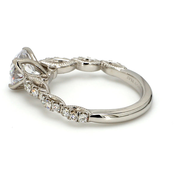 Pave Engagement Ring