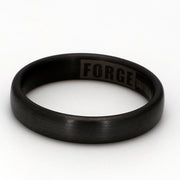 Comfort-Fit Matte Plain Metal Band